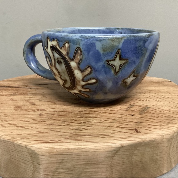 Mara in Mexico - Beautiful & Hugh - Stoneware Ceramic Mug / Cup / Soup Bowl - Picture 5 of 15